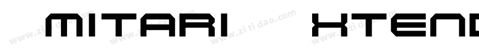 Imitari Extended字体转换